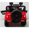 Elektromos játékautó Jeep X10-piros-hátul