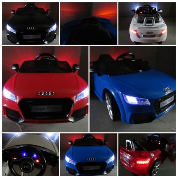 Audi TT elektromos autó - minden színben
