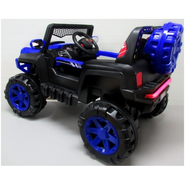 Elektromos autó Buggy X8-kék-hátsó