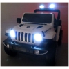Elektromos játékautó Big Jeep X4-fehér eleje