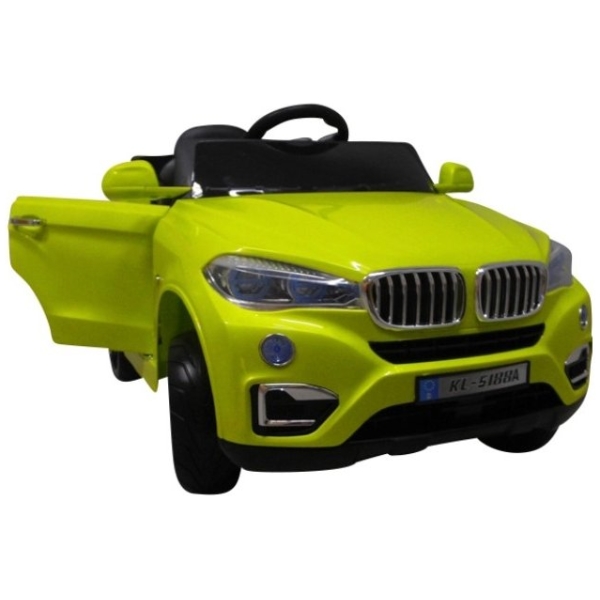 Elektromos játékautó Cabriolet B12-zöld-komplett