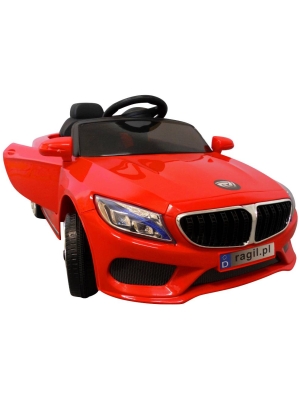 Elektromos játékautó Cabriolet M5-piros-oldalról