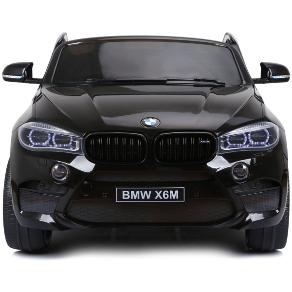 Elektromos autó BMW X6M-fekete eleje
