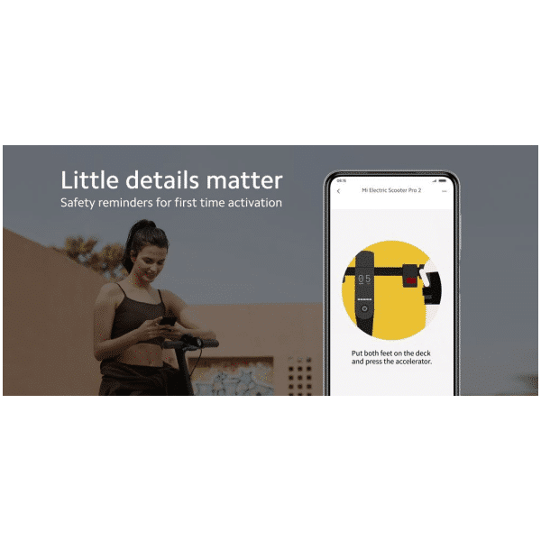Elektromos robogó Xiaomi Mi Pro 2-APP