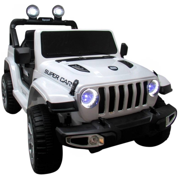Elektromos játékautó Big Jeep X4-fehér-eles-2