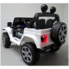 Elektromos játékautó Big Jeep X4-fehér-hátsó