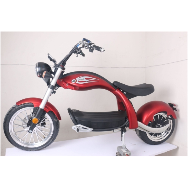 Elektromos Harley robogó CityCoco M4-red-side-2