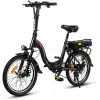 Elektromos kerékpár SAMEBIKE JG20 - Fekete