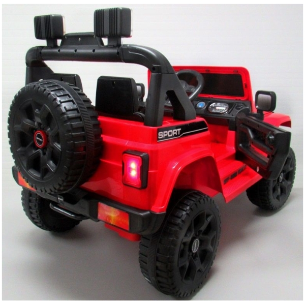 Jeep X10 elektromos autó-piros-hátul-2