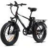 Elektromos kerékpár SAMEBIKE XWC05 - Fekete