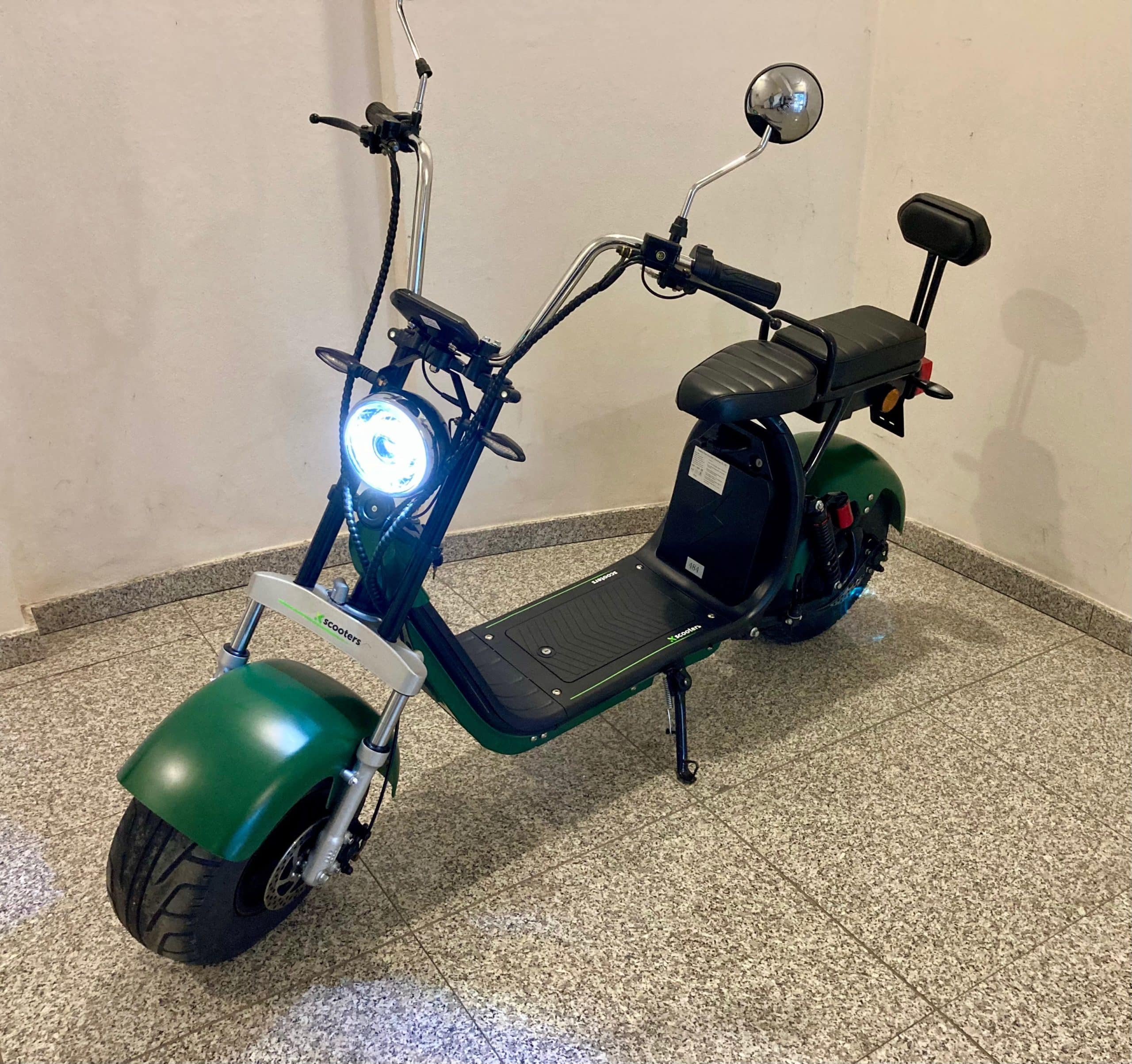 Elektromos harley robogók különböző márkák - HASZNÁLT - X-Scooters XR05 (1200W/21Ah)-zöld