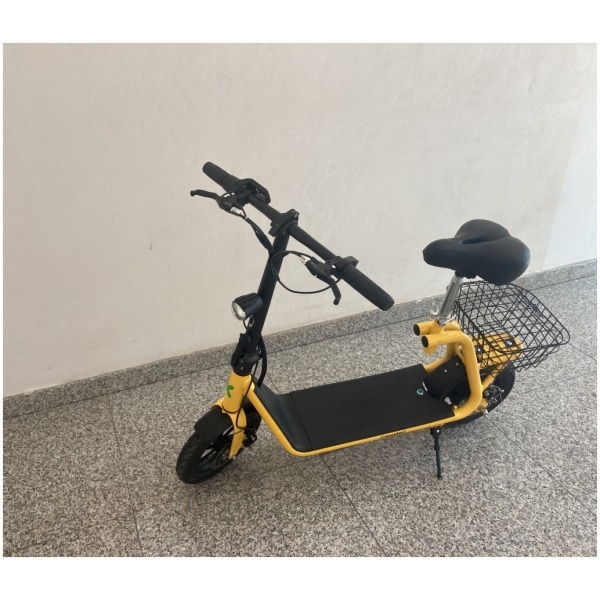 Elektromos robogó X-Scooters XS01 - sárga - elöl