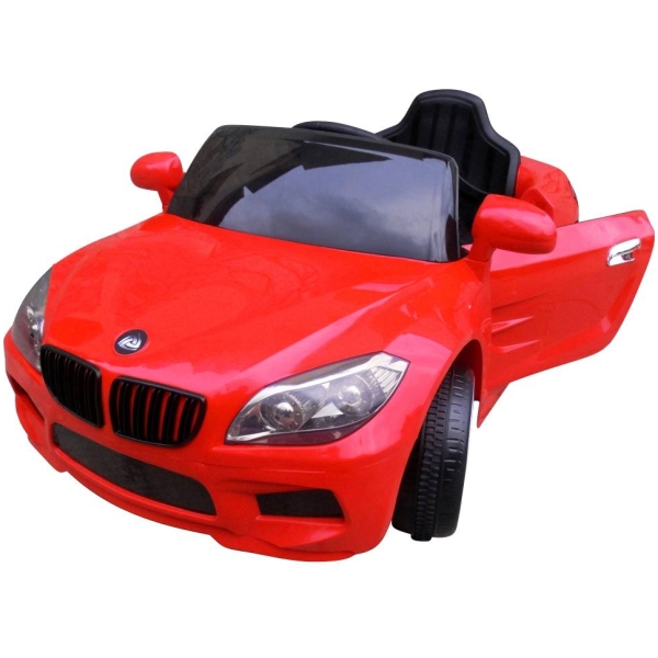 Elektromos játékautó Cabriolet B14-piros-oldalról
