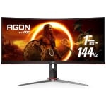 AOC CU34G2XE BK monitor