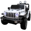 Elektromos játékautó Big Jeep X4-fehér-elöl-3