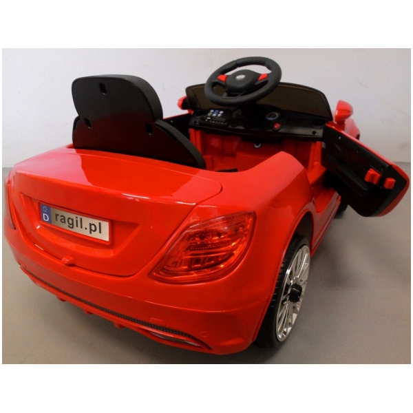 Elektromos játékautó Cabriolet M5-piros-hátul