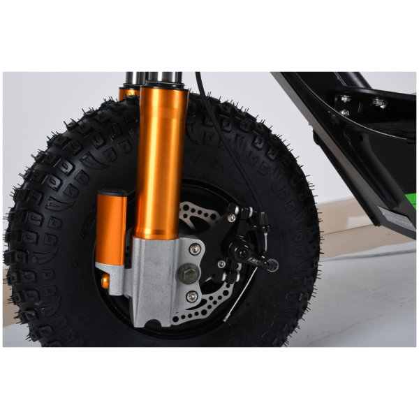 Elektromos robogó X-Scooters XR04-fekete-első kerék