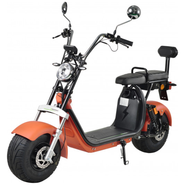 Elektromos robogó X-Scooters XR05-narancssárga eleje