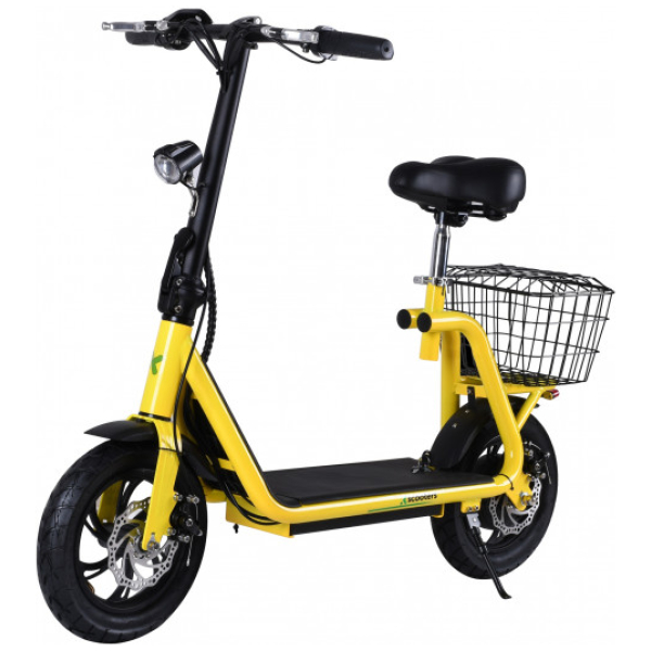 Elektromos robogó X-Scooters XS01-sárga-komplett