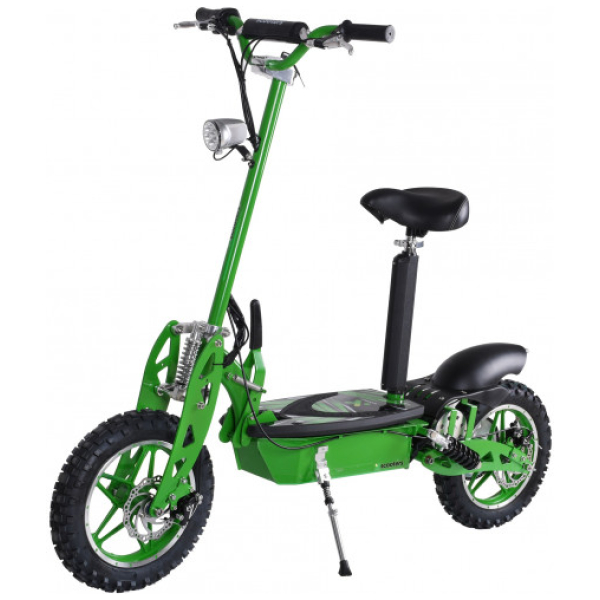 Elektromos robogó X-Scooters XT02-zöld front