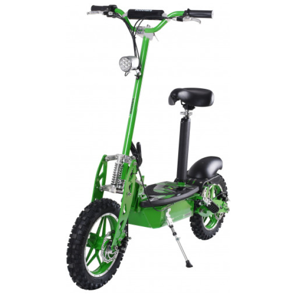 Elektromos robogó X-Scooters XT02-zöld-komplett