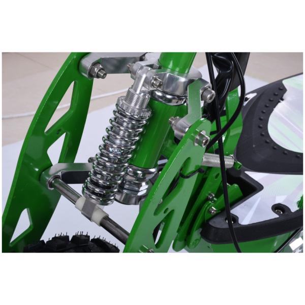 Elektromos robogó X-Scooters XT02-zöld-részlet-2